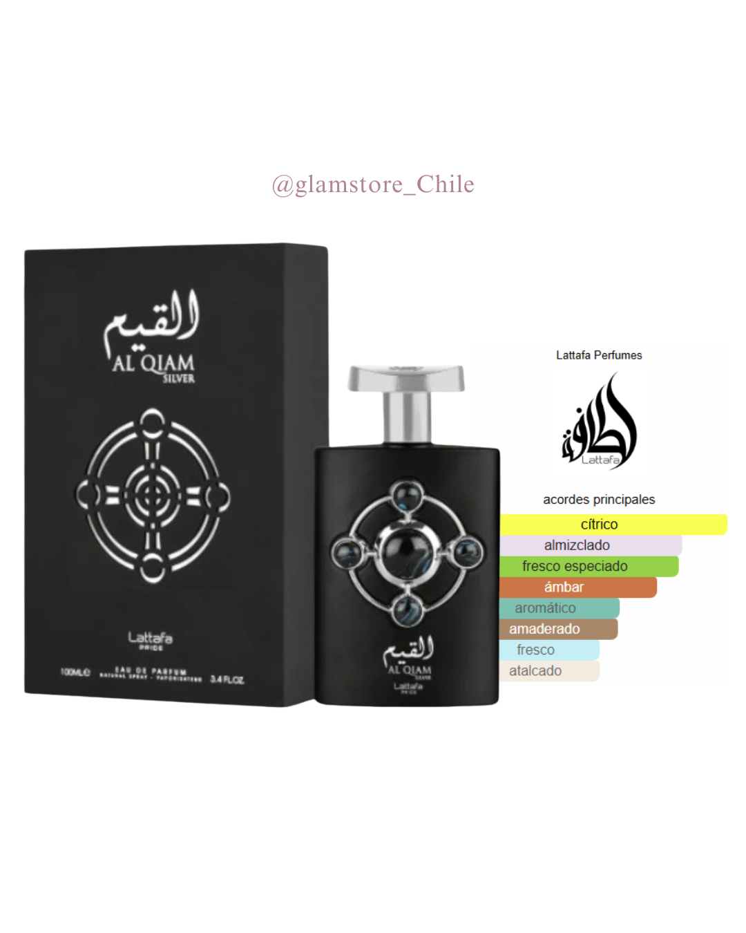 Lattafa Pride Al Qiam Silver Hombre 100 ML (H)