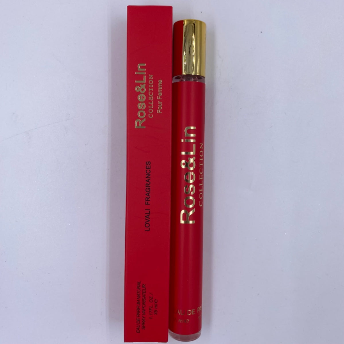 PERFUME BALA MUJER ROSE&LIN ROJO