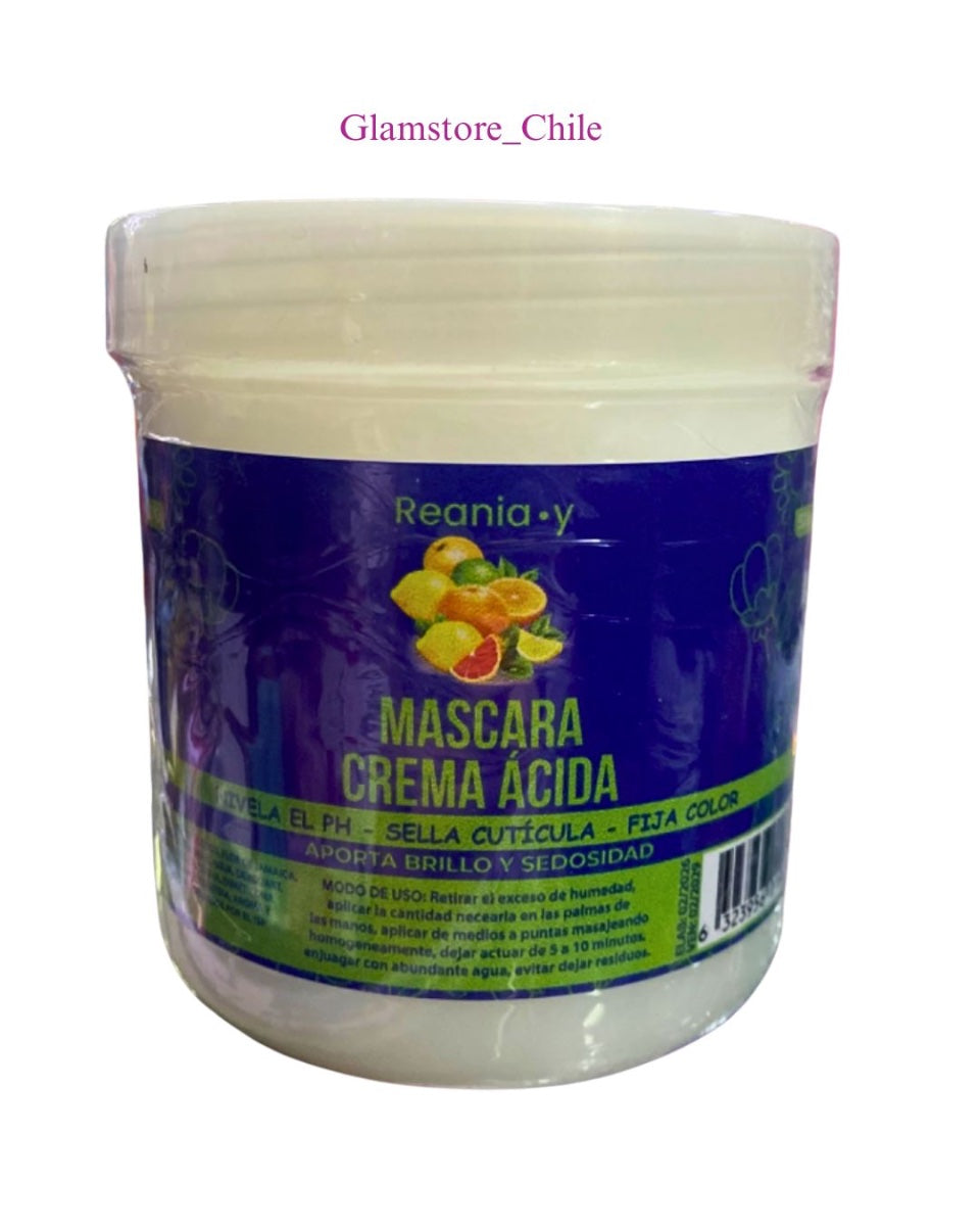 Reaniay Máscara de pestañas Mascara Crema Acida