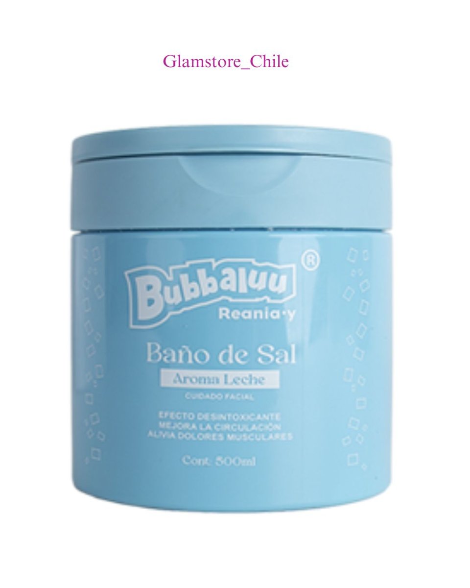 BAÑO DE SAL FACIAL LECHE BUBBALUU
