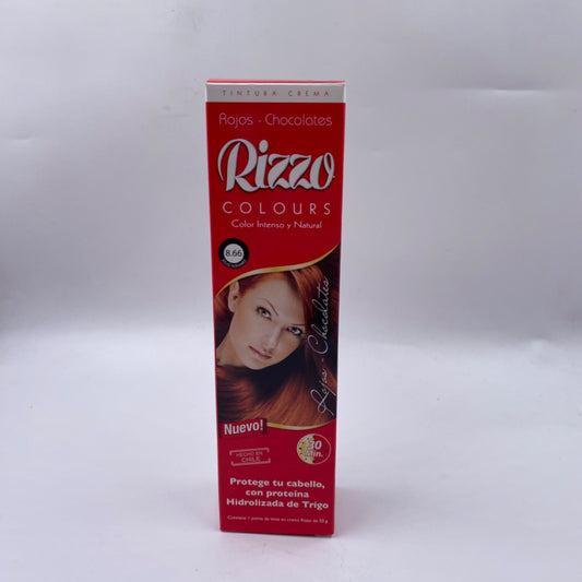 TINTURA RIZZO 8.66 ROJO MAXIMO