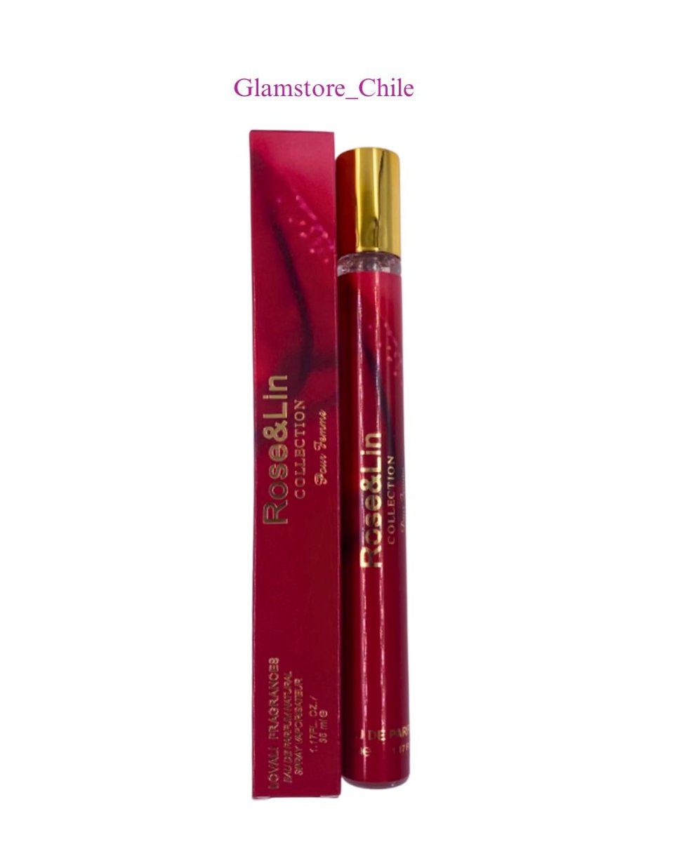 PERFUME BALA MUJER ROSE&LIN ROJO
