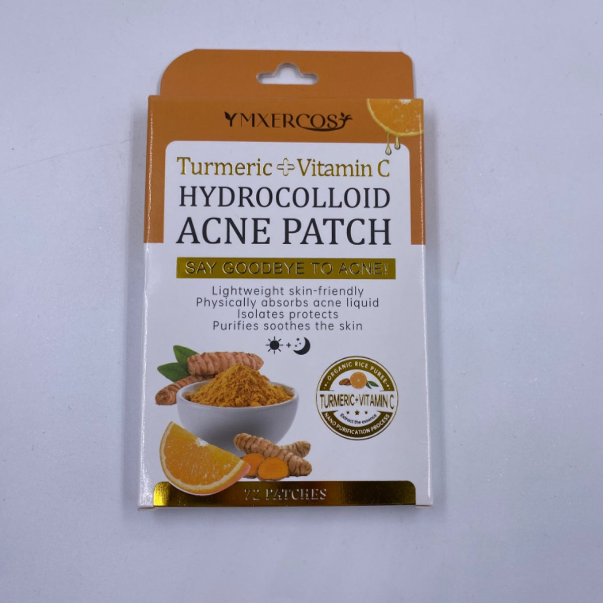 PARCHES DE ACNE DE CURCUMA Y VITAMINA C