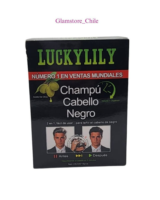 SHAMPOO BAÑO COLOR NEGRO CAJA 10PCS
