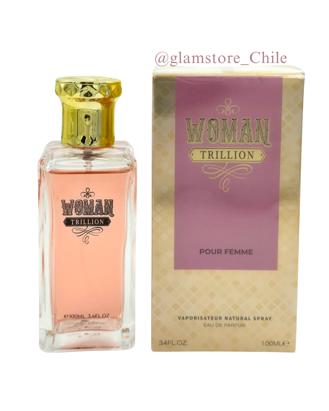 Agua De Colonia Woman Trillion Mujer 100 ml (M)