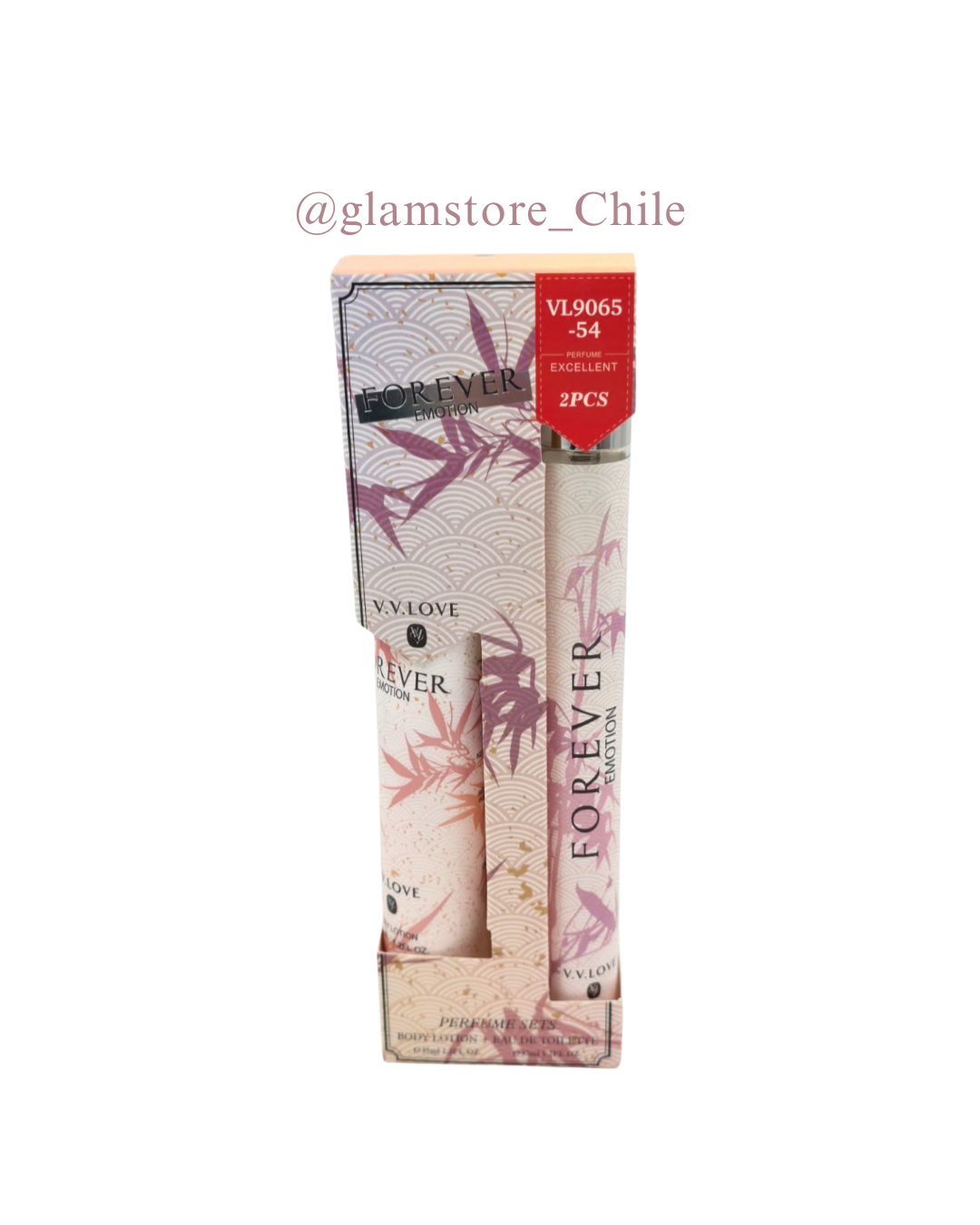 Kit Crema + Perfume Forever Emotion Mujer 30ml (M)