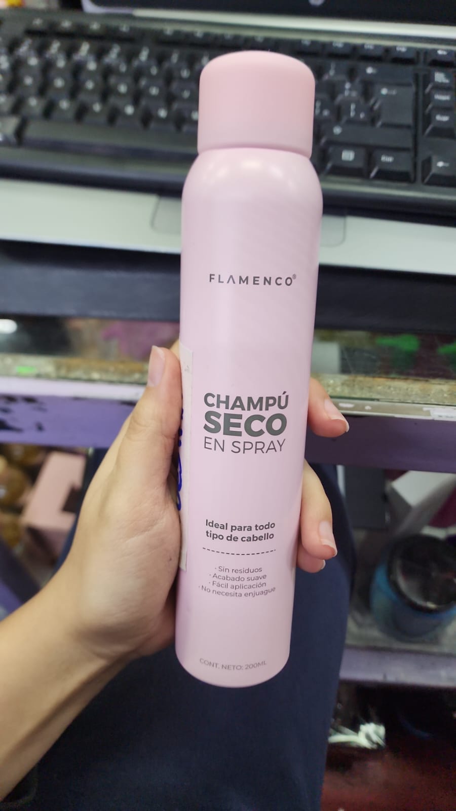 SHAMPOO EN SECO FLAMENCO