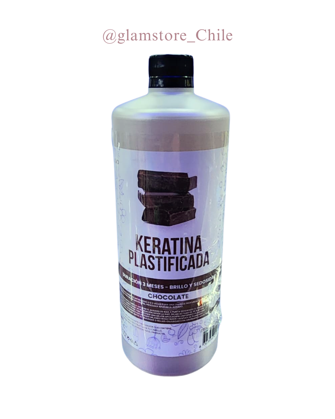 Keratina Plastificada 0.6 Formol Chocolate 1 litro