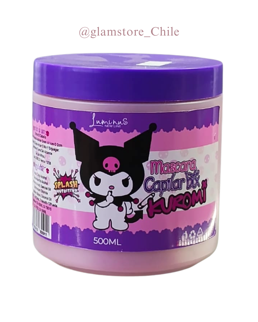 Mascarilla Capilar Hidratante Kuromi 500ml