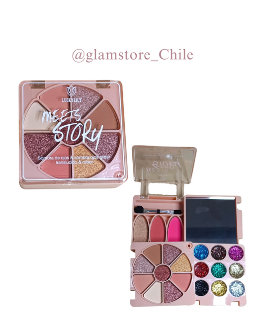 Paleta Sombras Meets Story Café