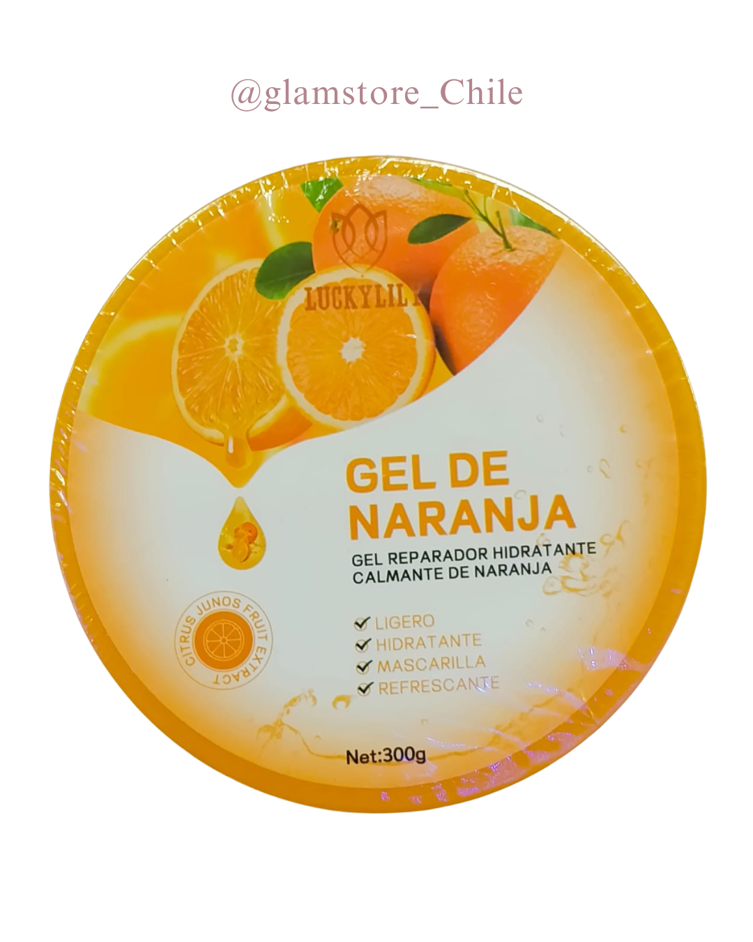 Crema En Gel Naranjo LuckyLily 300g