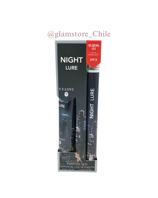 Kit Crema + Perfume Night Lure Mujer 30ml (H)