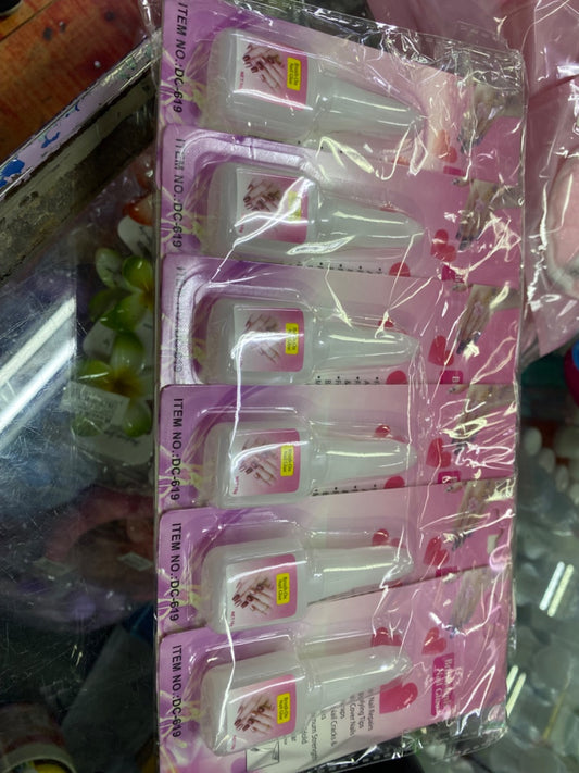 PEGAMENTO DE UÑAS ROSADO