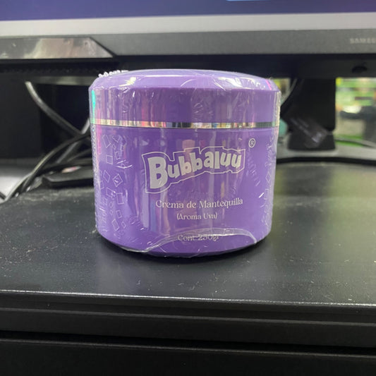 CREMA DE MANTEQUILLA UVA BUBBALUU