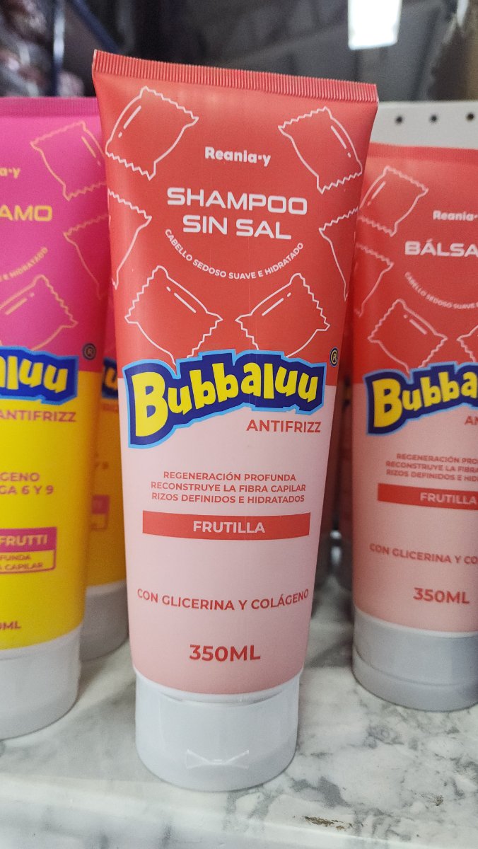 SHAMPOO BUBBALUU FRUTILLA