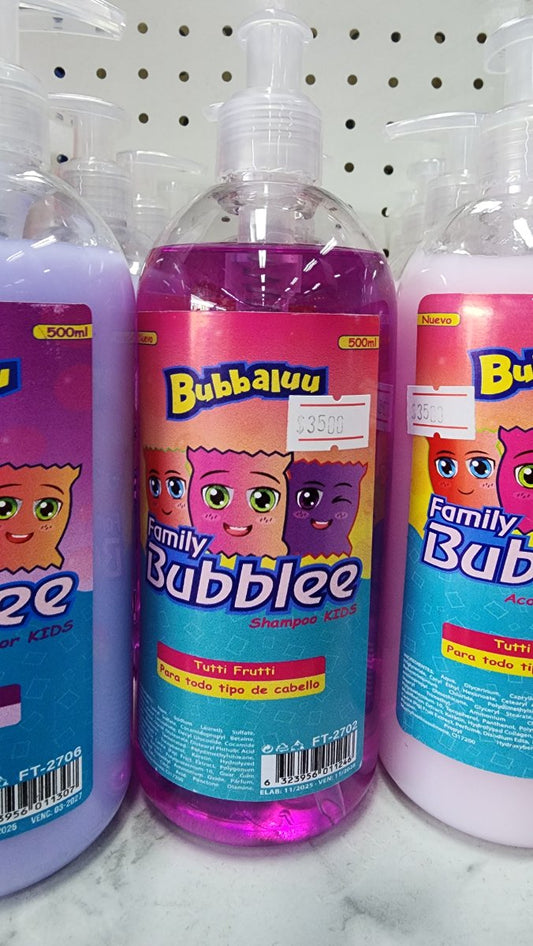 Bubbaluu Shampoo Kids Bubbaaluu Tutifruti