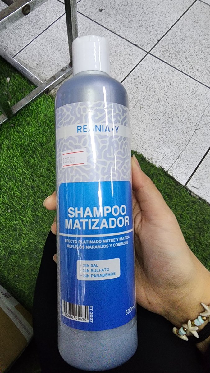 REANIA MATIZADOR SHAMPOO AZUL