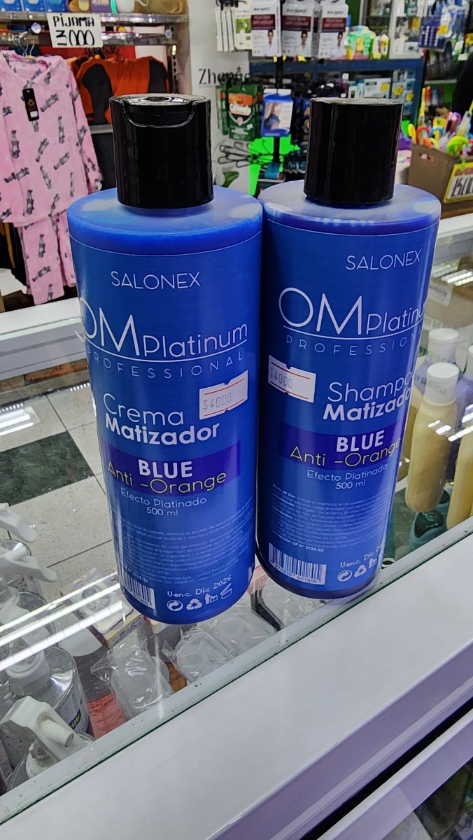 SALONEX SHAMPOO/CREMA  MATIZADOR AZUL