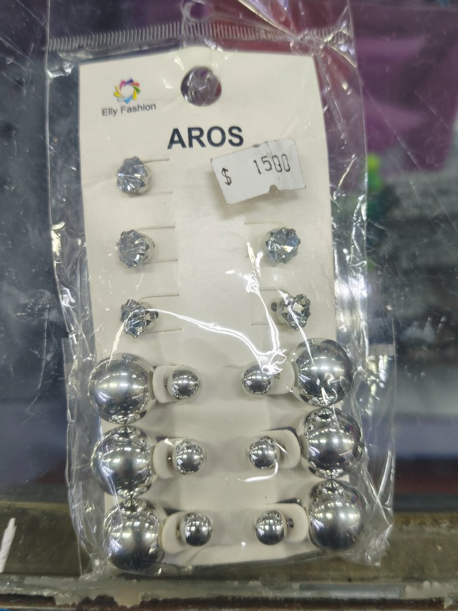 Aros plateados