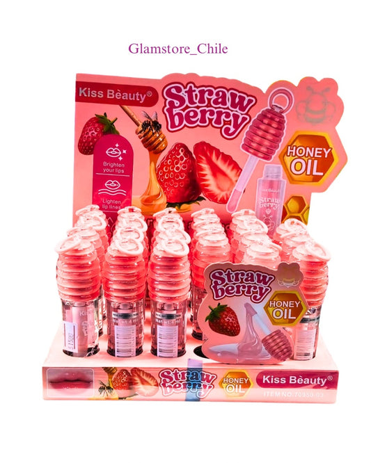 Kiss Beauty Labial Miel Fresa