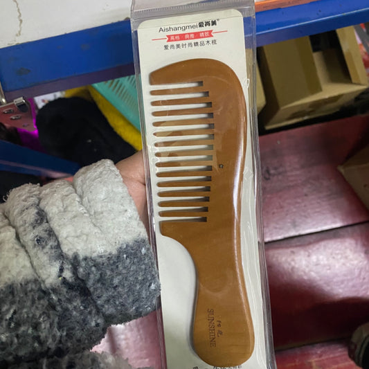 PEINETA DE MADERA