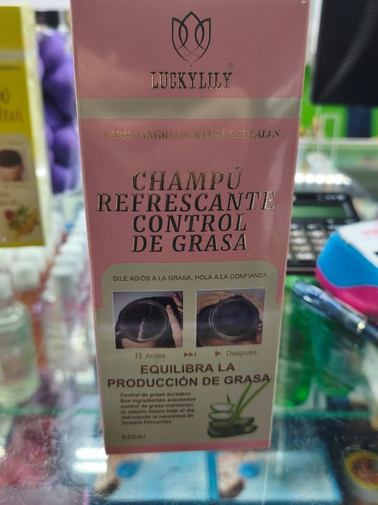 Luckylily CHAMPU REFRESCANTE CONTROL DE GRASA