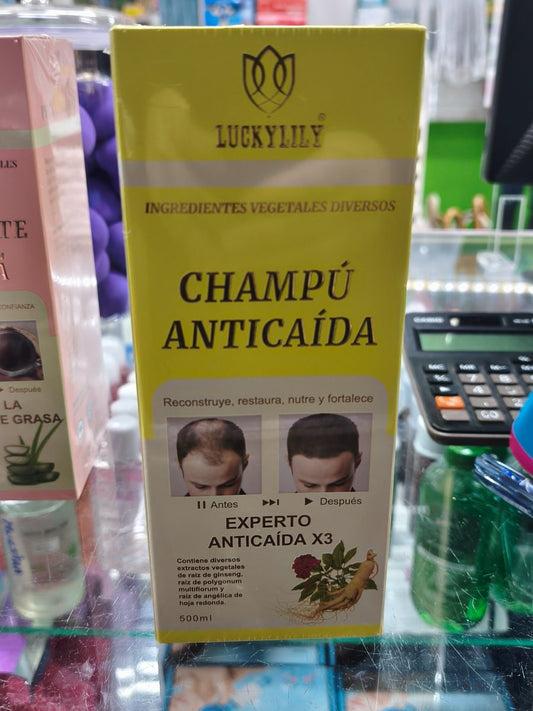 Luckylily CHAMPU ANTICAIDA