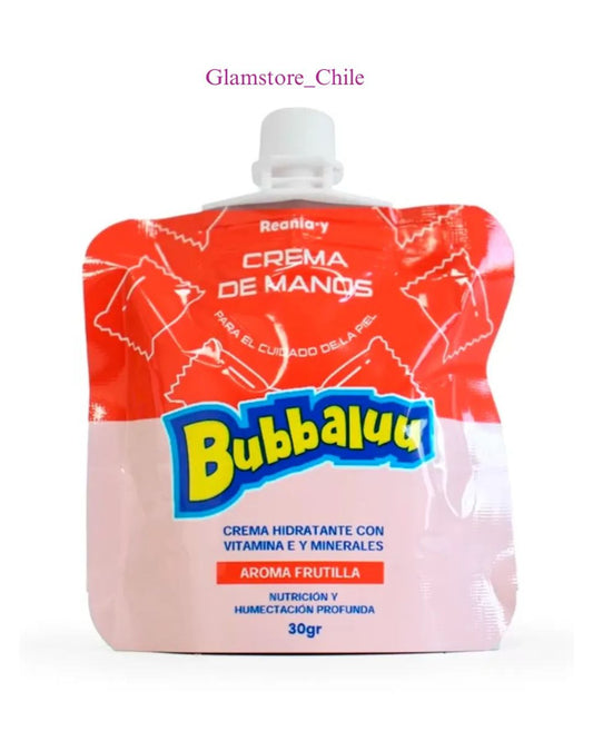 CREMA DE MANOS FRUTILLA BUBBALUU