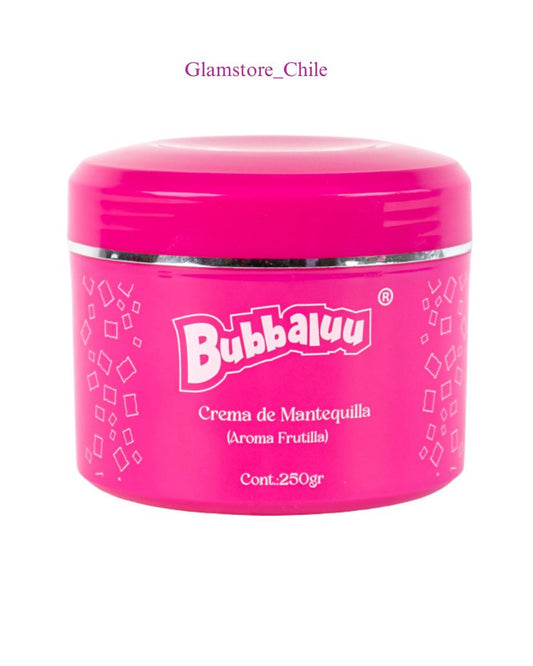 CREMA DE MANTEQUILLA FRUTILLA BUBBALUU