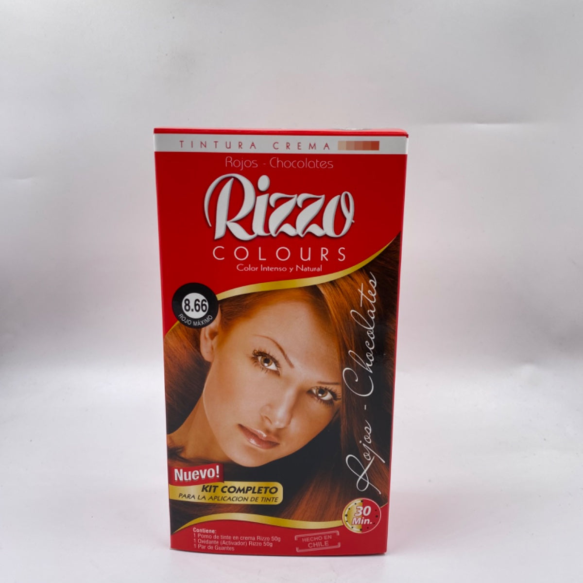 TINTURA RIZZO 8.66 ROJO MAXIMO
