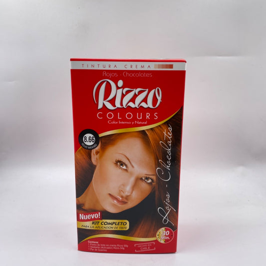 TINTURA RIZZO 8.66 ROJO MAXIMO