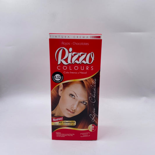 TINTURA RIZZO 4.52 CASTAÑO CAOBA IRISADO