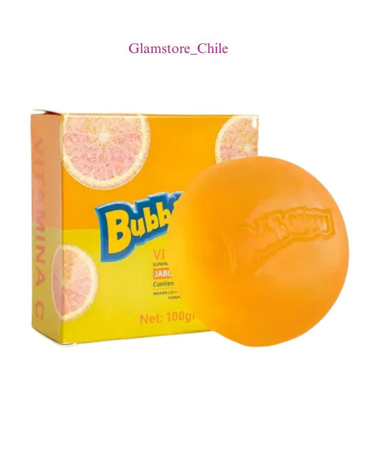 JABON EN BARRA FACIAL VITAMINA C BUBBALUU