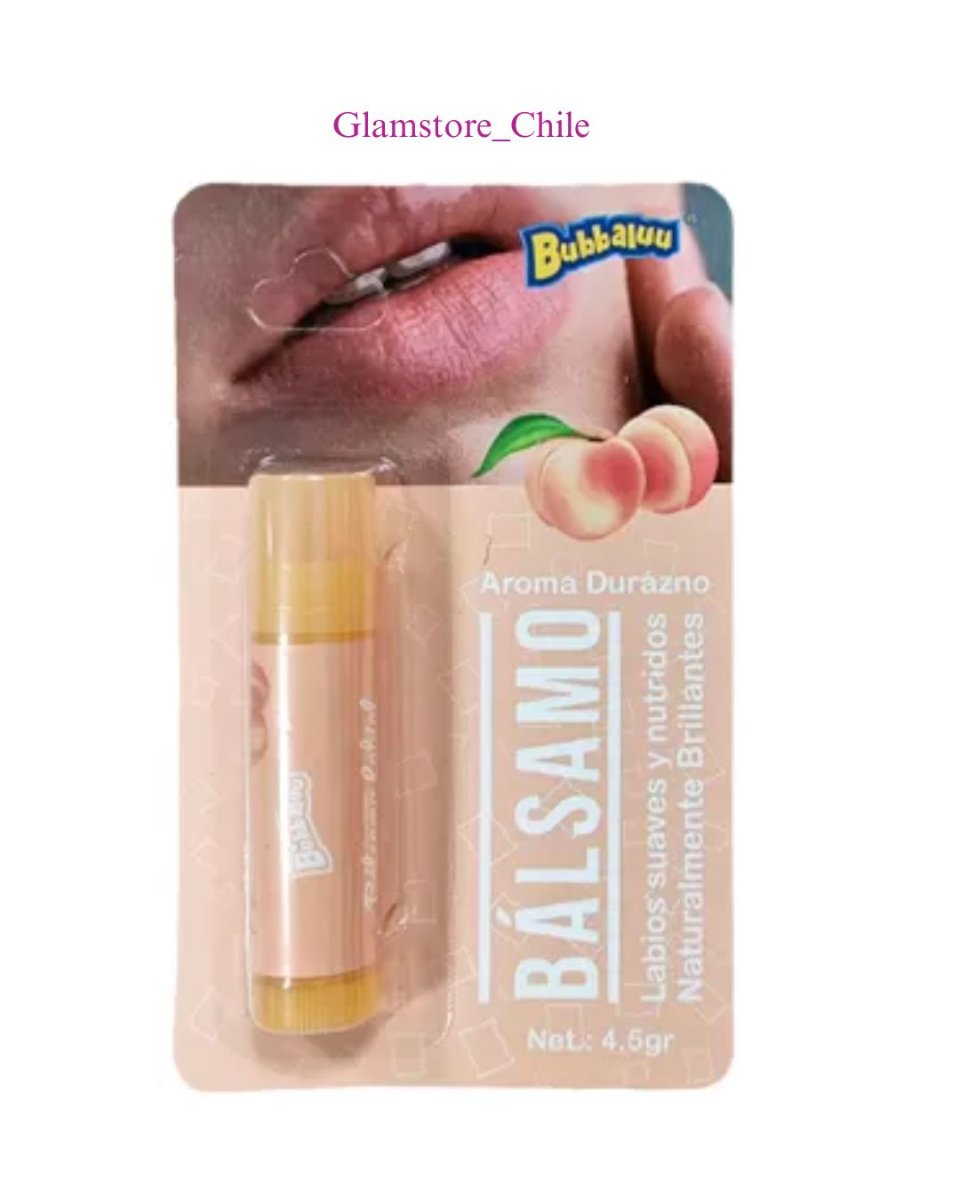 Bubbaluu Balsamo Labial Durazno