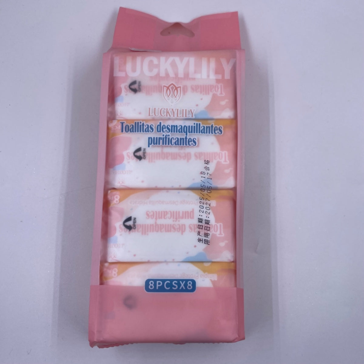Luckylily Maquillaje Toallas Desmaquillantes