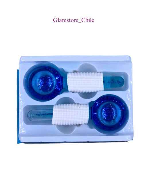 PELOTITAS DE CRISTAL AZUL