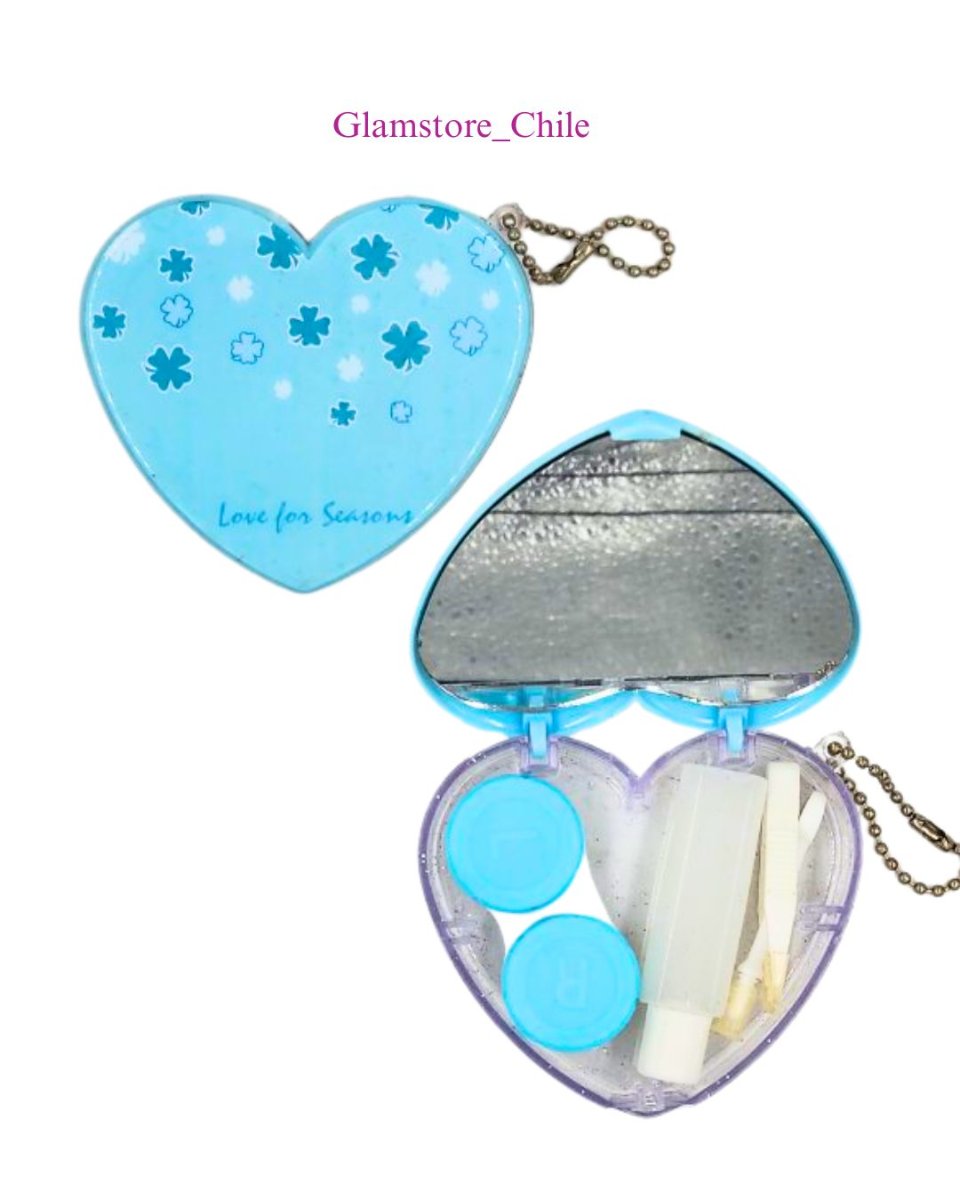 ESTUCHE PARA LENTES DE CONTACTO CORAZON