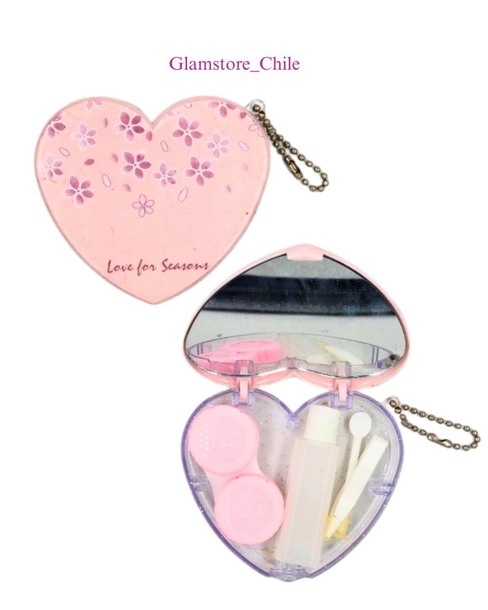 ESTUCHE PARA LENTES DE CONTACTO CORAZON