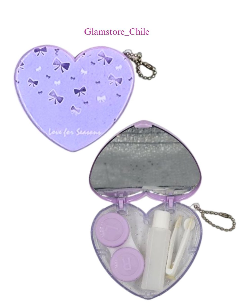ESTUCHE PARA LENTES DE CONTACTO CORAZON