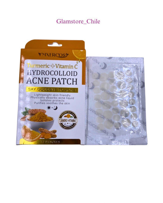 PARCHES DE ACNE DE CURCUMA  Y VITAMINA C
