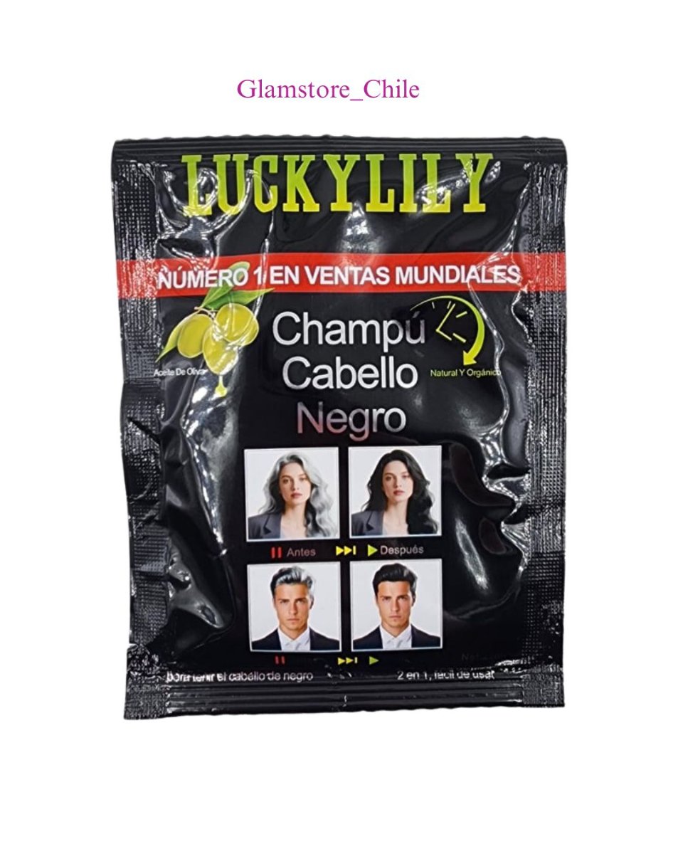 SHAMPOO BAÑO COLOR NEGRO CAJA 10PCS