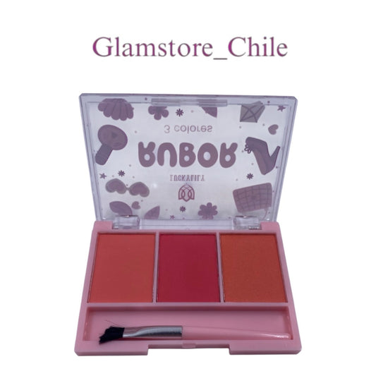 RUBOR 3 COLORES LUCKYLILY