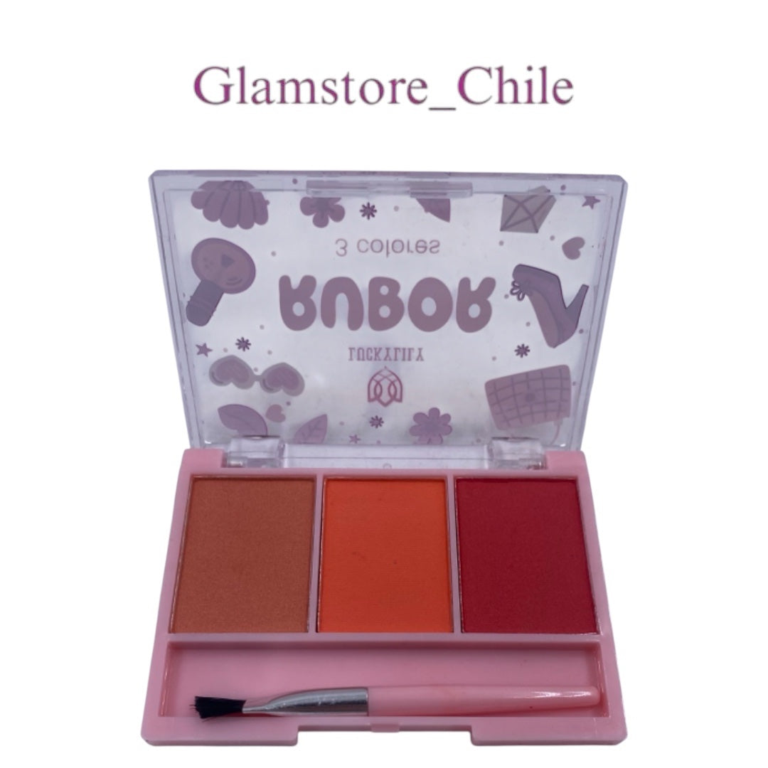 RUBOR 3 COLORES LUCKYLILY