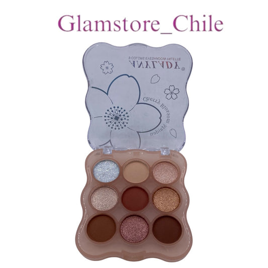 PALETA DE 9 COLORES ANY LADY
