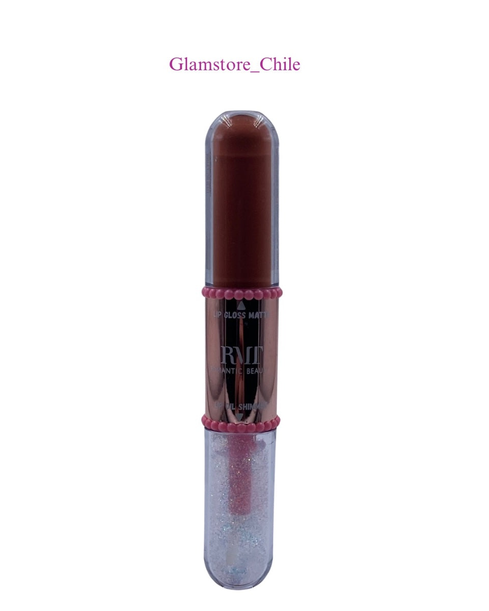 LABIAL DOBLE BRILLO