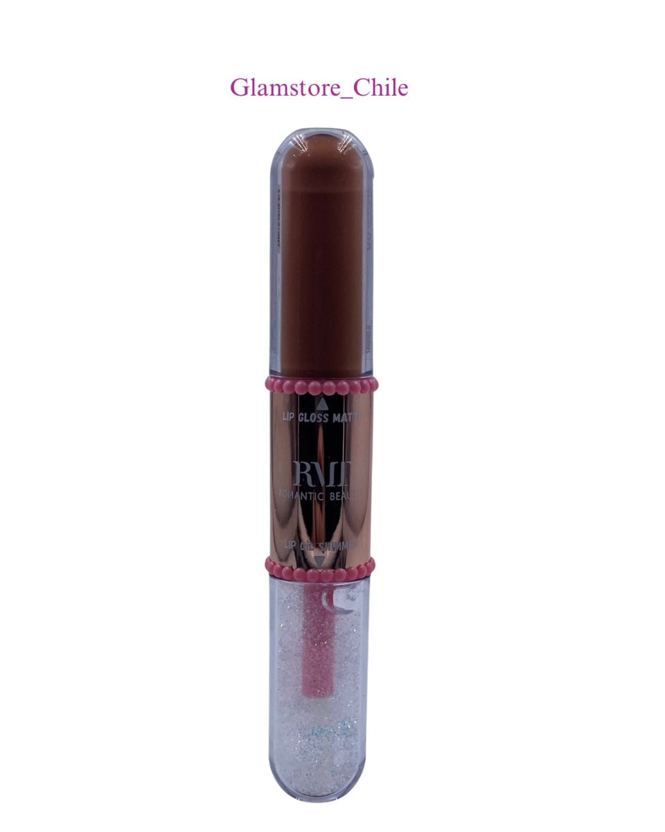 LABIAL DOBLE BRILLO