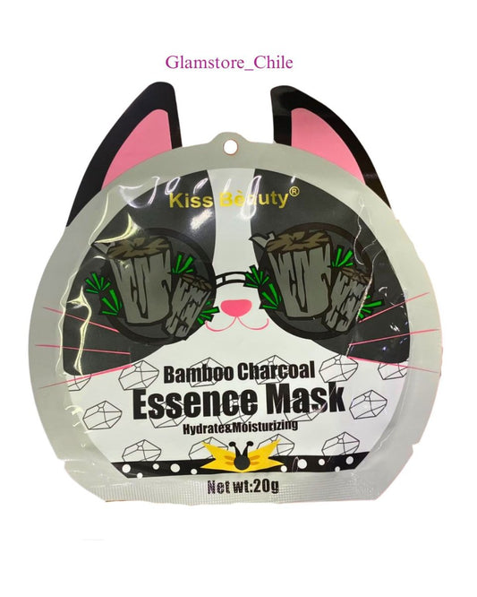 MASCARILLA DE CARBON Y BAMBOO GATITO