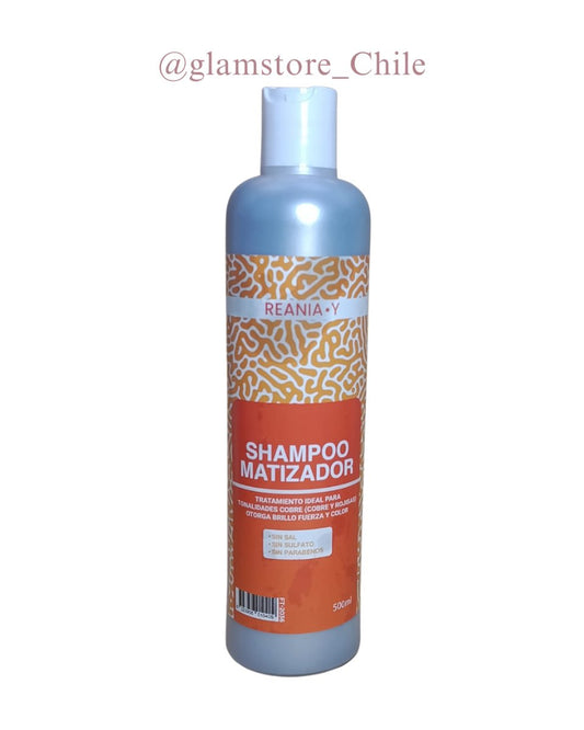 REANIA SHAMPOO MATIZADOR COBRE