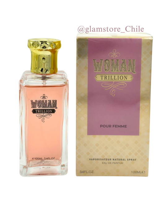 Agua De Colonia Woman Trillion Mujer 100 ml (M)