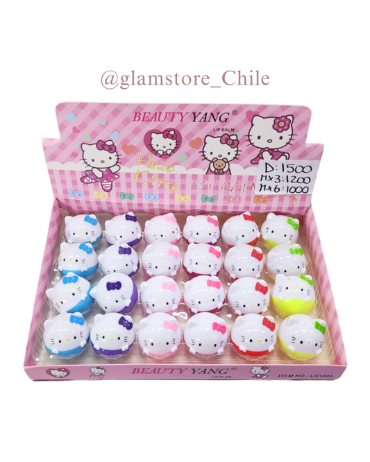 Balsamo Labial Hello Kitty 24PCS